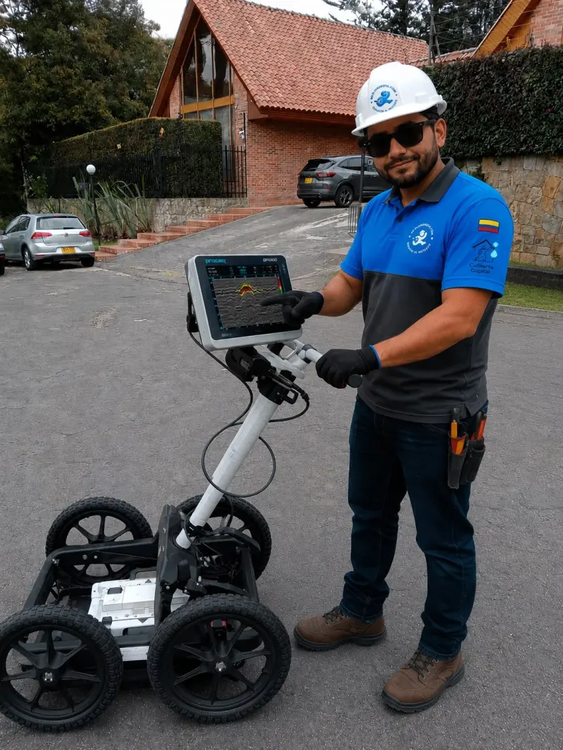 Servicio de georradar
