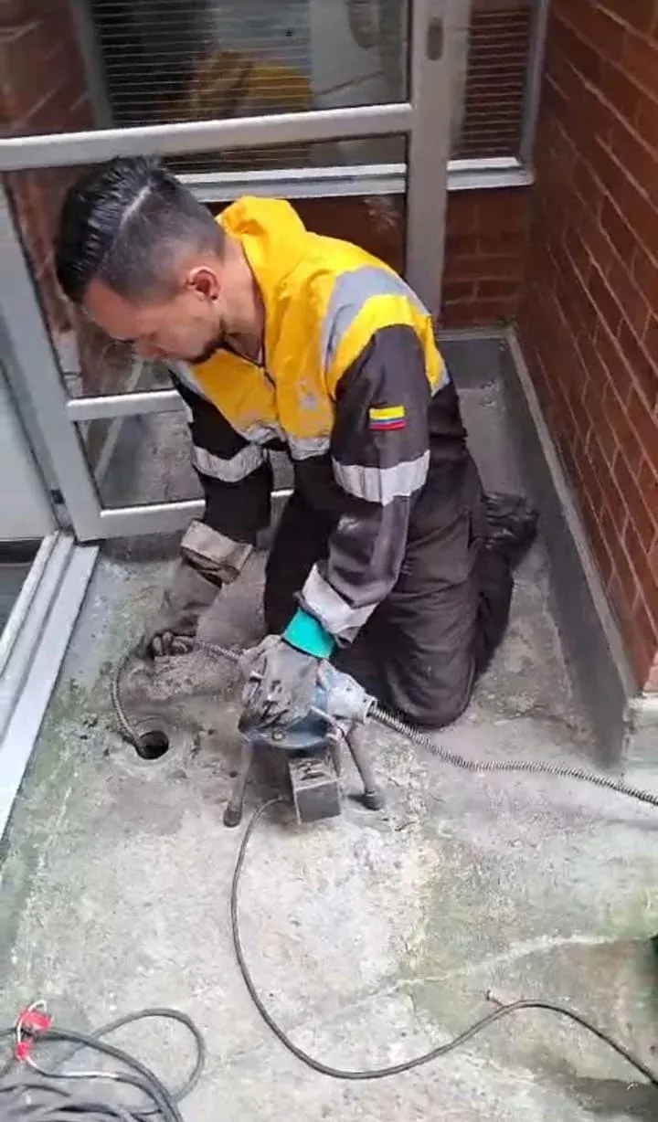 Cámara de inspección de tuberías